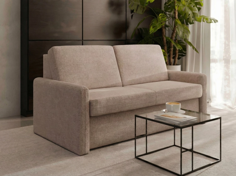 Sofa z materacem 140x196 pro Veloria  widok po skosie.png