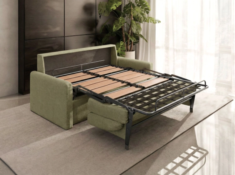 Sofa z materacem 160x196 Hauss Veloria widok na stelaż.png