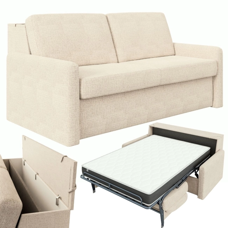 Sofa z materacem 140x196 cm i pojemnikiem Hauss Veloria pro.jpg