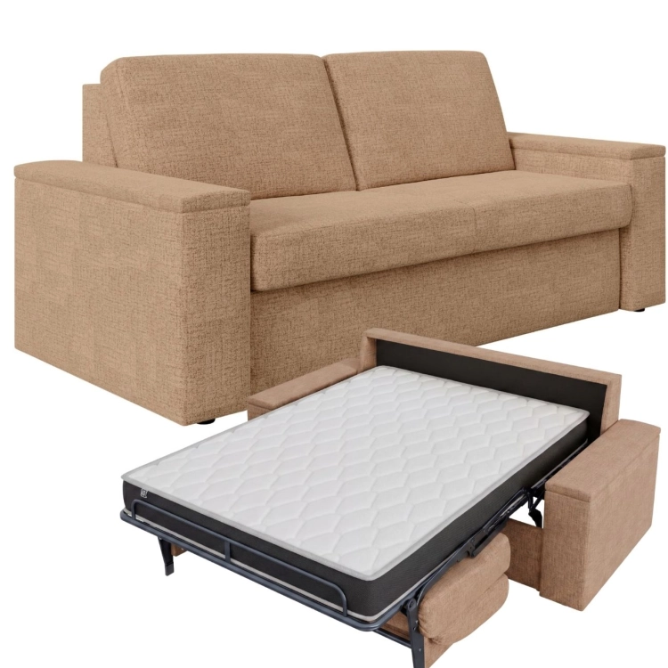 Sofa z 18 cm materacem 160x196 i bocznymi pojemnikami Veloria zdjecie główne.jpg