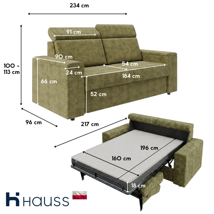 Sofa Hauss Volta z materacem 160x196 cm wymiary.jpg