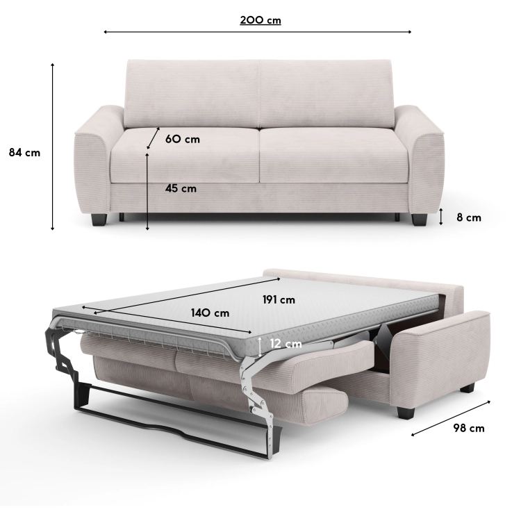 Sofa z materacem 140 Monza Wersal wymiary.jpg