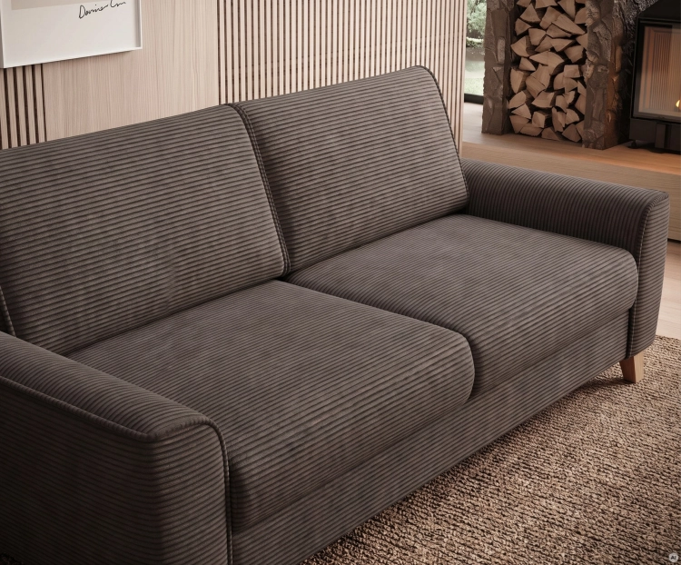 Sofa z materacem 120 Monza zbiżenie na tkaninę.jpg