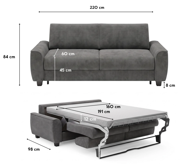 Sofa z materacem 160 Monza wymiary.jpg