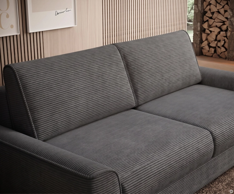 Sofa z materacem 160 Monza zbliżenie na tkaninę.jpg