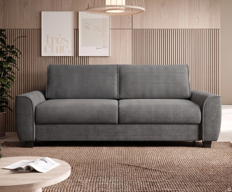 Sofa z materacem 160 Monza widok z przodu.jpg