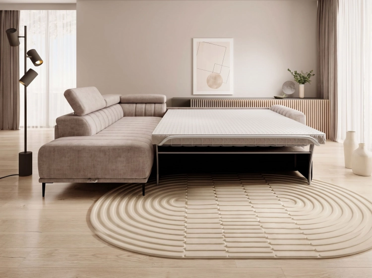 Narożnik z materacem 140x196 cm Gandi lewostronny– stelaż włoski funkcja spania.jpg