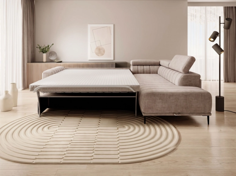Narożnik z materacem 140x196 cm Gandi lewostronny– stelaż włoski funkcja spania.jpg