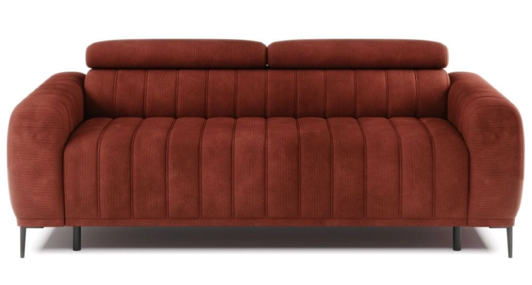 Sofa z materacem 140x196 Gandi widok od frontu.jpg
