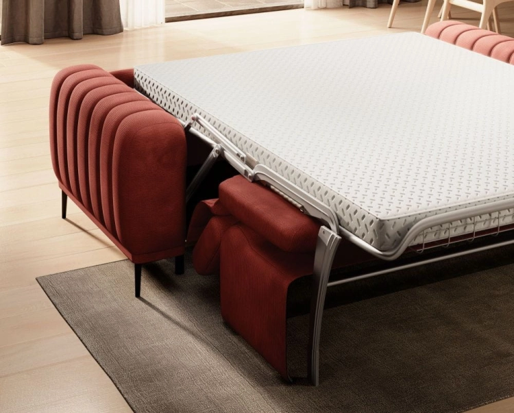 Sofa z materacem 140x196 Gandi zbliżenie na funkcję spania.jpg