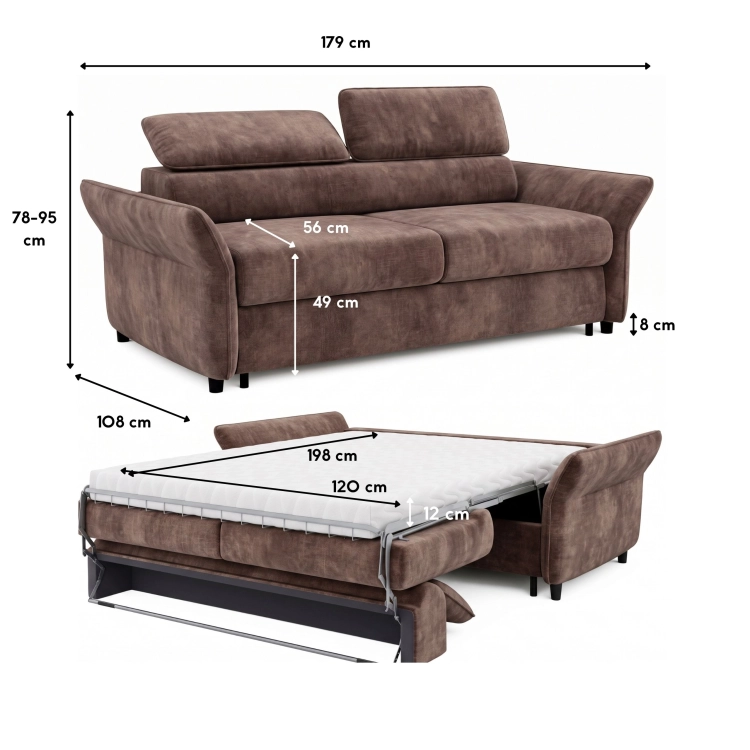 Sofa z materacem 120 Monza – stelaż włoski wymiary.jpg