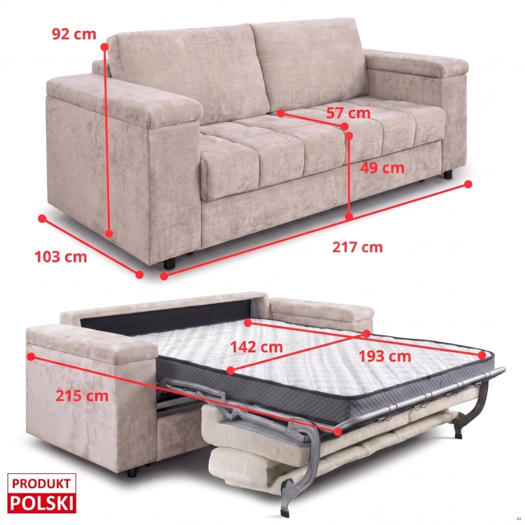 Sofa z materacem 140 Libro Angel Vibe 08 wymiary.jpg